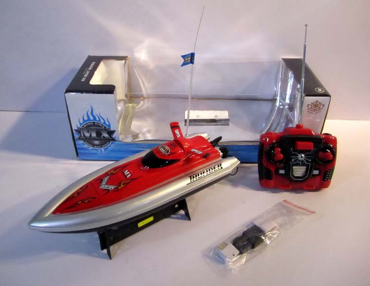 四通带加速可换三频道快艇不包电 MX-0010-5